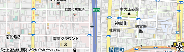 大阪府大阪市中央区南船場1丁目1周辺の地図