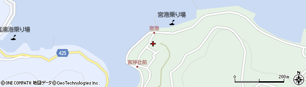 兵庫県姫路市家島町宮906周辺の地図