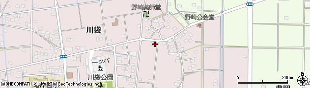 静岡県磐田市川袋1286周辺の地図