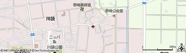 静岡県磐田市川袋1114周辺の地図