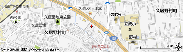 三重県津市久居野村町492周辺の地図