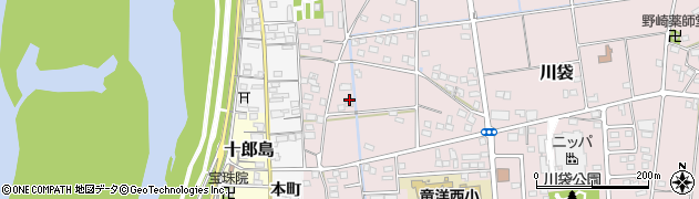 静岡県磐田市川袋473周辺の地図