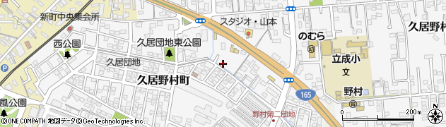 三重県津市久居野村町507周辺の地図