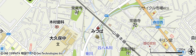兵庫県明石市大久保町（大久保町）周辺の地図