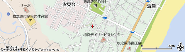 静岡県牧之原市波津1129周辺の地図