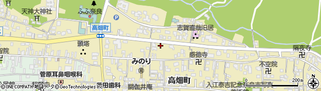 奈良県奈良市破石町周辺の地図