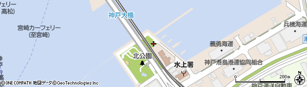 神戸水上交通安全協会周辺の地図