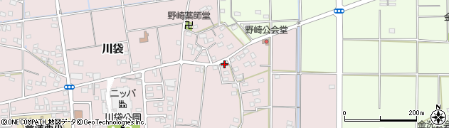 静岡県磐田市川袋1115周辺の地図