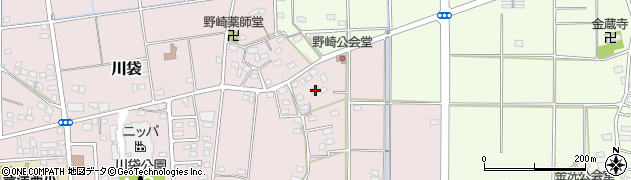 静岡県磐田市川袋1126周辺の地図
