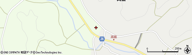 広島県神石郡神石高原町階見5周辺の地図
