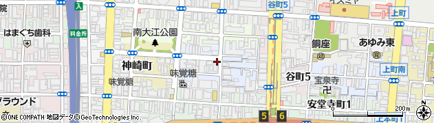 大阪府大阪市中央区十二軒町周辺の地図