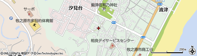 静岡県牧之原市波津1124周辺の地図