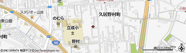 三重県津市久居野村町761周辺の地図