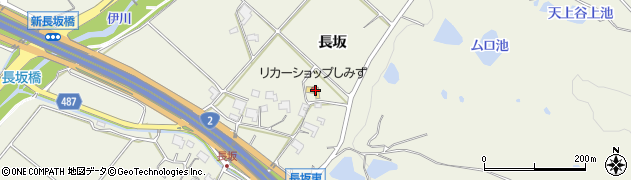 兵庫県神戸市西区伊川谷町長坂132周辺の地図