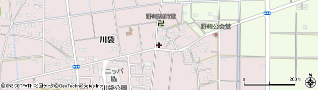 静岡県磐田市川袋1009周辺の地図