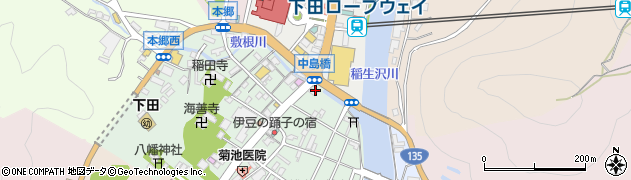 下田温泉旅館協同組合周辺の地図