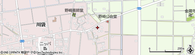 静岡県磐田市川袋1120周辺の地図