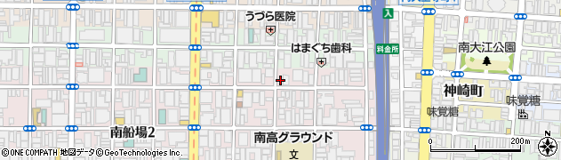 大阪府大阪市中央区南船場1丁目7-13周辺の地図