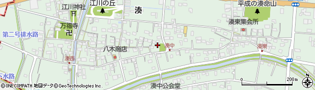 静岡県袋井市湊567周辺の地図