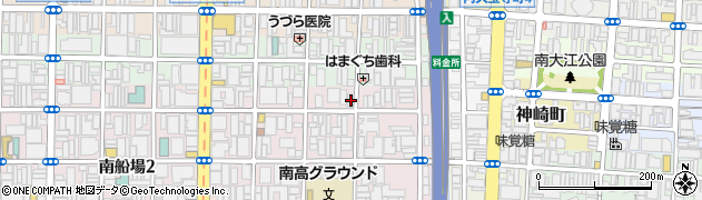 大阪府大阪市中央区南船場1丁目7-3周辺の地図