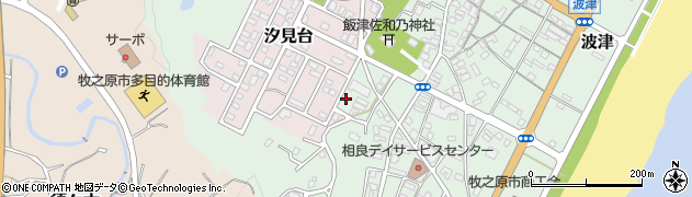 静岡県牧之原市波津1106周辺の地図