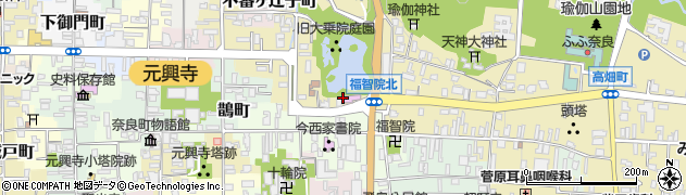 奈良県奈良市片原町周辺の地図