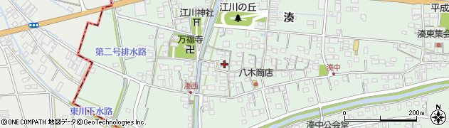 静岡県袋井市湊482周辺の地図