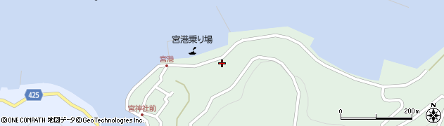 兵庫県姫路市家島町宮109周辺の地図