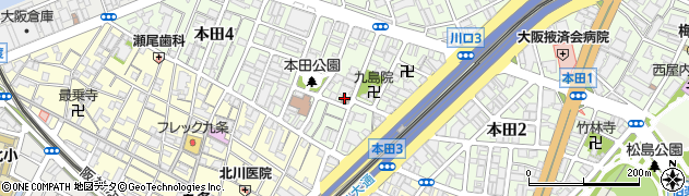 本田連合会館周辺の地図