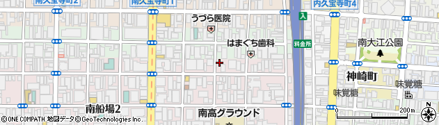大阪府大阪市中央区南船場1丁目7-15周辺の地図