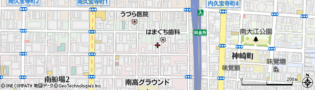 大阪府大阪市中央区南船場1丁目7-1周辺の地図