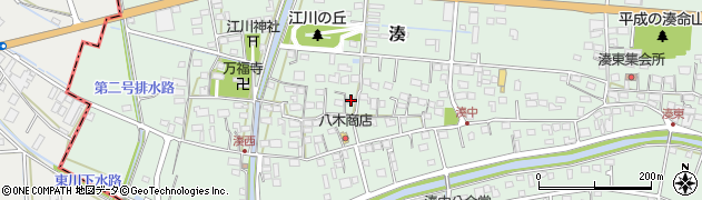 静岡県袋井市湊513周辺の地図