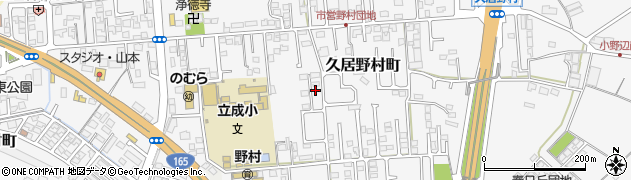 三重県津市久居野村町774周辺の地図