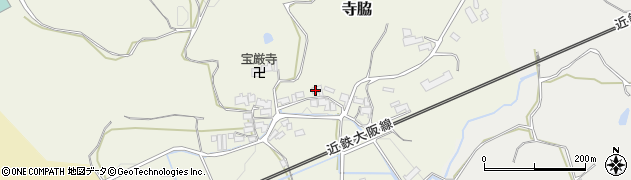 三重県伊賀市寺脇531周辺の地図