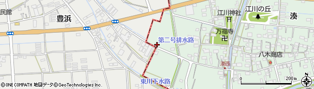 静岡県袋井市湊3521周辺の地図