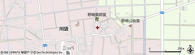 静岡県磐田市川袋1006周辺の地図