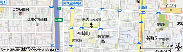 大阪府大阪市中央区神崎町1周辺の地図