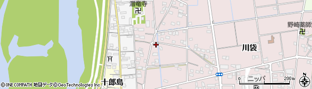 静岡県磐田市川袋479周辺の地図