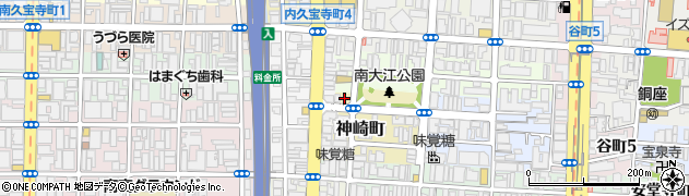 大阪府大阪市中央区神崎町5周辺の地図