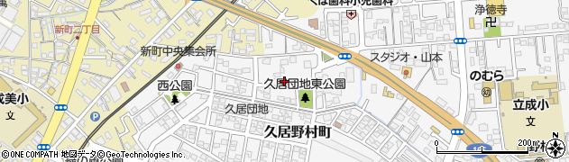 三重県津市久居野村町407周辺の地図