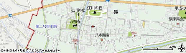 静岡県袋井市湊479-1周辺の地図
