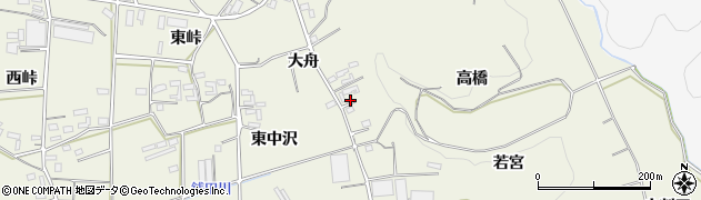 愛知県豊橋市小島町（若宮）周辺の地図