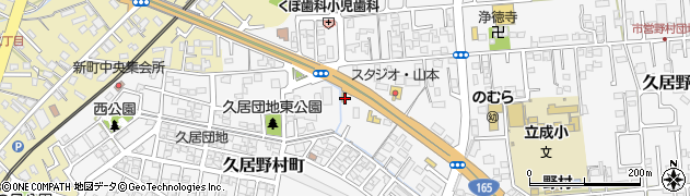 三重県津市久居野村町511周辺の地図