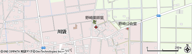 静岡県磐田市川袋1003周辺の地図