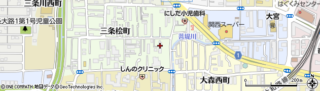 関西土地開発周辺の地図