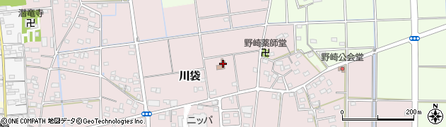 静岡県磐田市川袋700周辺の地図