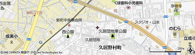 三重県津市久居野村町403周辺の地図