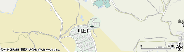 川上集会所周辺の地図