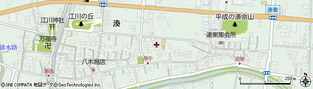 静岡県袋井市湊278周辺の地図