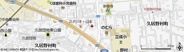 三重県津市久居野村町527周辺の地図